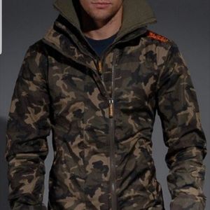 Superdry camo Windbreaker
